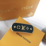 Louis Vuitton Black Five Elements hair clip