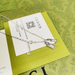 𝐆𝐮𝐜𝐜𝐢 Double G tag necklace