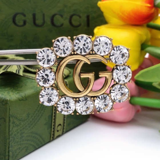 𝐆𝐮𝐜𝐜𝐢 New color diamond brooch