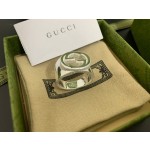 𝐆𝐮𝐜𝐜𝐢 Classic double G pattern couple ring