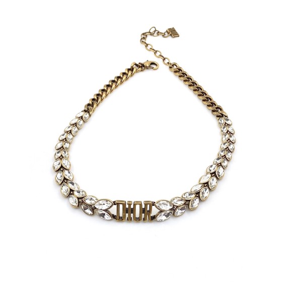 Dior horse eye series necklace