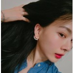 Dior AB drill earrings