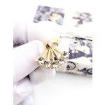 Dior AB drill earrings
