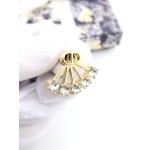Dior AB drill earrings