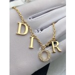 Dior letter 💎 necklace