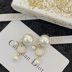 Dior stud earrings