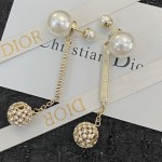 Dior stud earrings
