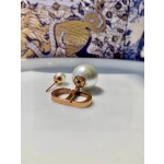 Dior cd letter pearl earrings earrings