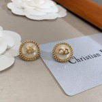 Dior Pearl Stud Earrings