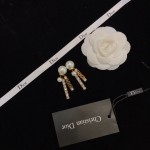 Dior stud earrings
