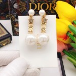 Dior JADIOR Size Pearl Star Stud Earrings