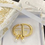 Dior CD brooch