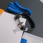 Louis Vuitton cowhide cord bracelet, same style as the couple