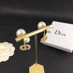 Dior stud earrings