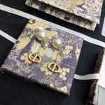 Dior stud earrings