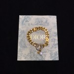 Dior logo chain bracelet