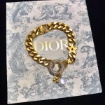 Dior logo chain bracelet