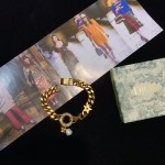 Dior logo chain bracelet