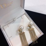 Dior stud earrings
