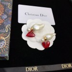 Dior stud earrings