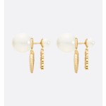 Dior stud earrings