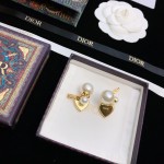Dior stud earrings