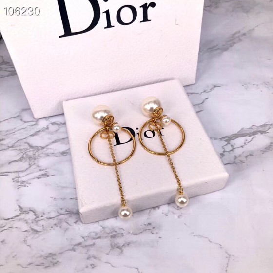 Dior stud earrings