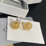 Dior stud earrings