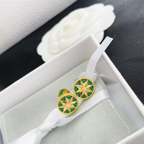 Dior stud earrings