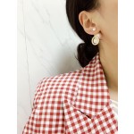 Dior stud earrings
