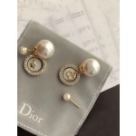Dior stud earrings