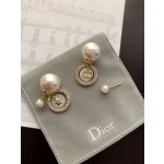 Dior stud earrings
