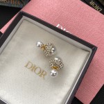 Dior stud earrings
