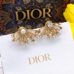 Dior stud earrings