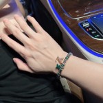 Louis Vuitton Cuban Chain Collection Vintage Silver Bracelet Couple's version 22cm20cm18cm changeable length