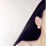 Dior stud earrings