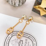 Dior stud earrings