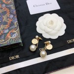 Dior stud earrings