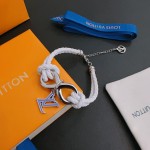 Louis Vuitton cowhide cord bracelet, same style as the couple