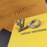 LLouis Vuitton LV Twig monogram stud earrings