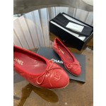 CHANEL ballerinas are timeless classics. Stay elegant Imported water-dyed sheepskin