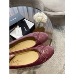 CHANEL ballerinas are timeless classics. Stay elegant Imported water-dyed sheepskin