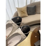 CHANEL ballerinas are timeless classics. Stay elegant Imported water-dyed sheepskin