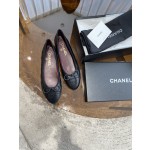 CHANEL ballerinas are timeless classics. Stay elegant Imported water-dyed sheepskin