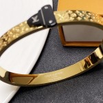 Louis Vuitton Lv bracelet in 14kt fine colour guaranteed