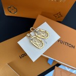 Louis Vuitton LV monogram earrings