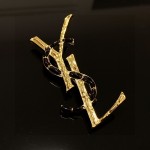 Saint Laurent YSL brooch
