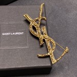 Saint Laurent YSL brooch