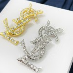 Saint Laurent YSL brooch