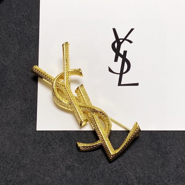 Saint Laurent YSL brooch